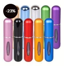 Paquete 10 Perfumeros 5ml Mix Color Autorecargable