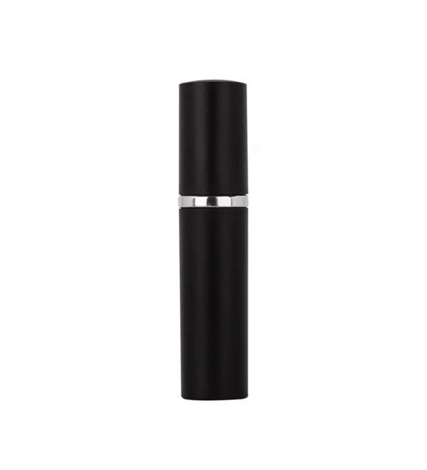 Perfumero Metálico 5ml Rosca Negro
