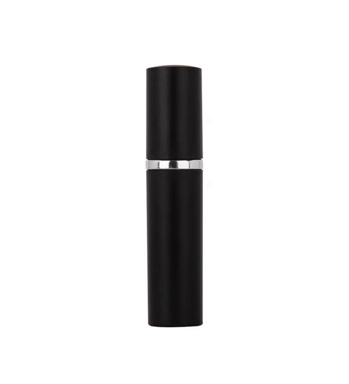 Perfumero Metálico 5ml Rosca Negro