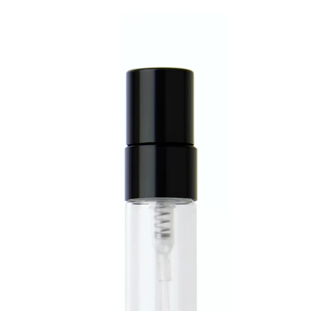 Paquete De Botellas De Cristal 5ml Con Tapa Metalica Mix Color 6 Piezas