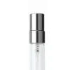 Botella De Cristal 10ml Con Tapa Metalica Plata