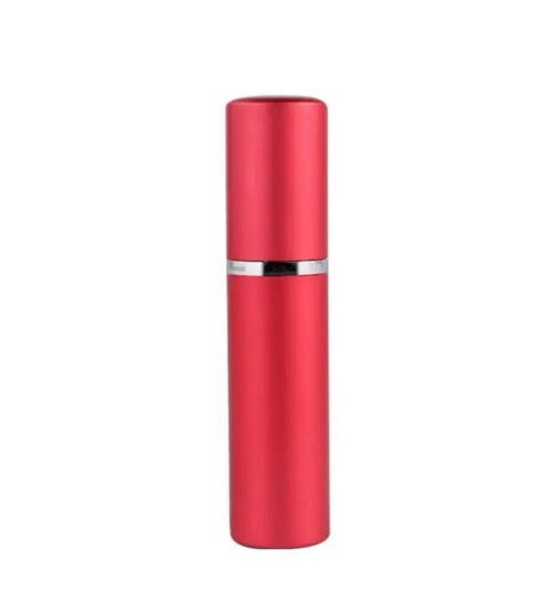 Perfumero Metálico 5ml Rosca Rojo