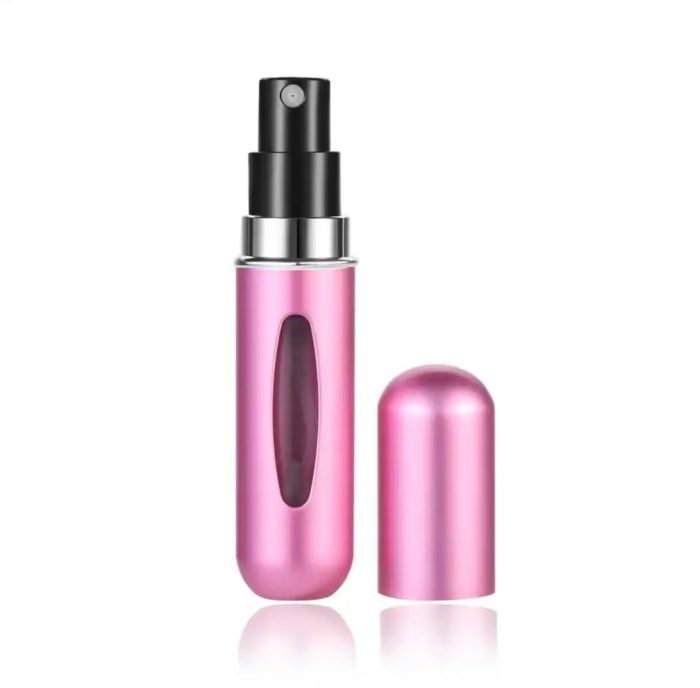 Perfumero 5ml Autorecargable Rosa