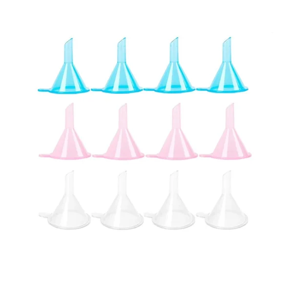 embudo plastico 10 Paquete 12 Mini Embudos Plastico