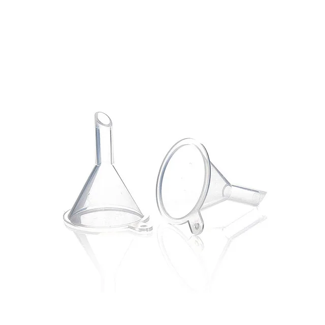 Mini Embudos Plastico Transparente