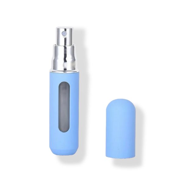 Perfumero 5ml Autorecargable Azul Pastel Mate