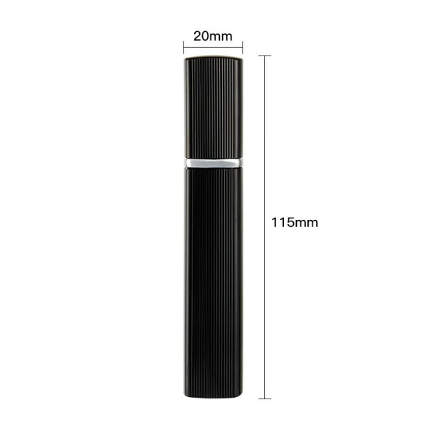 Perfumero Cuadrado 12ml Metalico Rosa