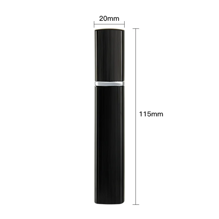 Perfumero Cuadrado 12ml Metalico Morado