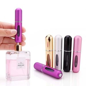 Paquete 3 Perfumeros 5ml Mix Color Autorecargable