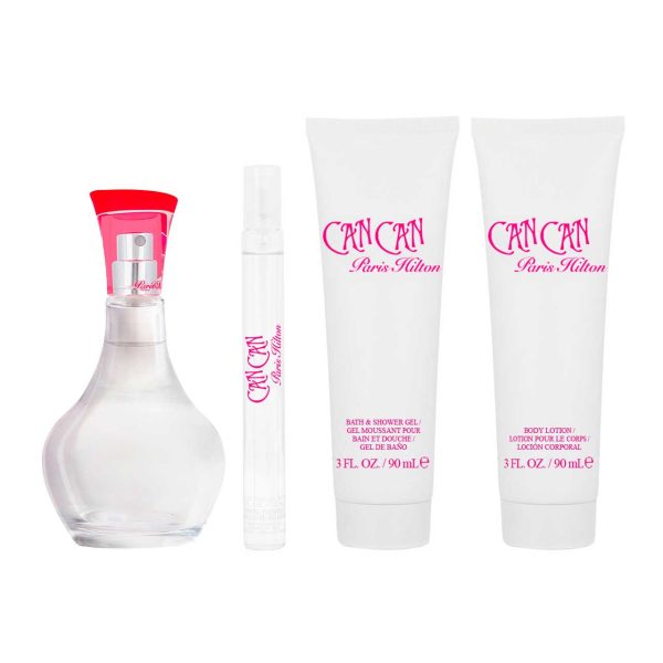 Paris Hilton Set Can Can 4Pzs