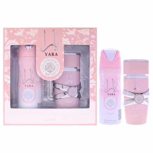 Lattafa Set Yara Rosa 2 piezas