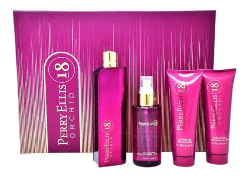D_NQ_NP_635388-MLM47436895890_092021-O Perry Ellis Set 18 Orchid 4 piezas