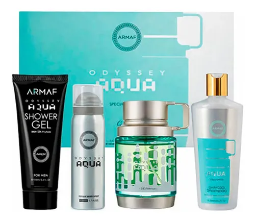 Armaf Set Odyssey Aqua 4 Piezas