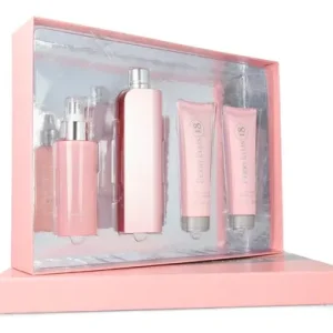Perry Ellis Set 18 Pink 4 piezas