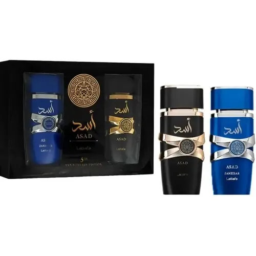 Lattafa Set Asad & Asad Zanzibar 100ml c/u
