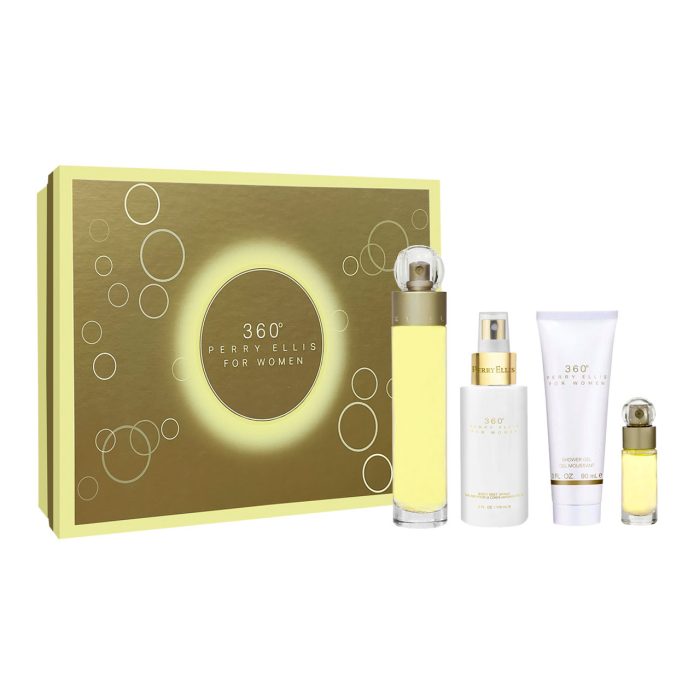 Perry Ellis Set 360° Woman 4 piezas