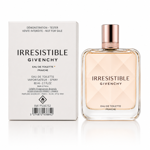 Tester Givenchy Irresistible EDT Fraiche 80ml