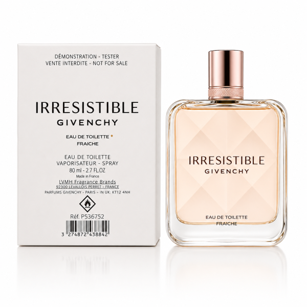 Tester Givenchy Irresistible EDT Fraiche 80ml