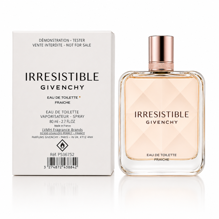 Tester Givenchy Irresistible EDT Fraiche 80ml
