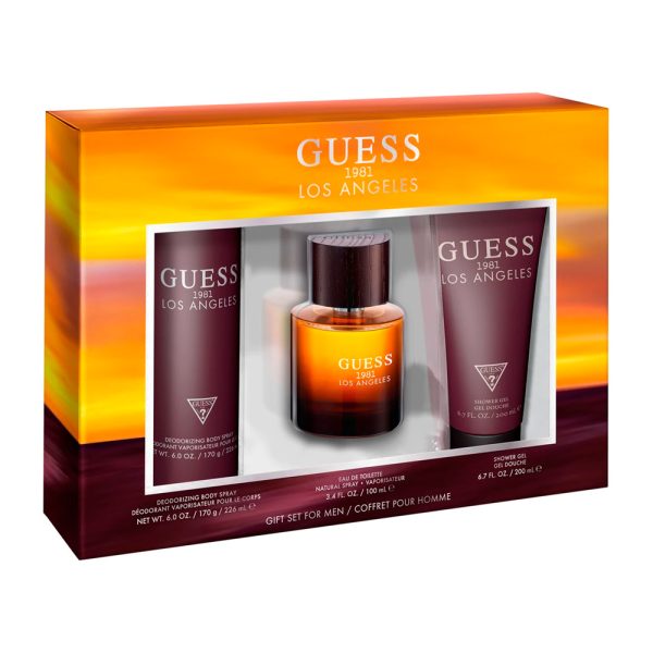 Guess Set Los Angeles 1981 100ml + Gel Ducha + Desodorante