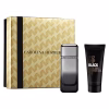 Carolina Herrera Set 212 Vip Black Elixir 100ml + Gel Ducha Caja Dorada