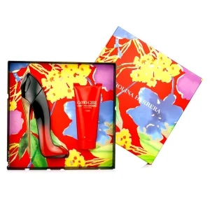 8411061110171-3 Carolina Herrera Set Good Girl Very Elixir 80ml + Crema Caja Puntos