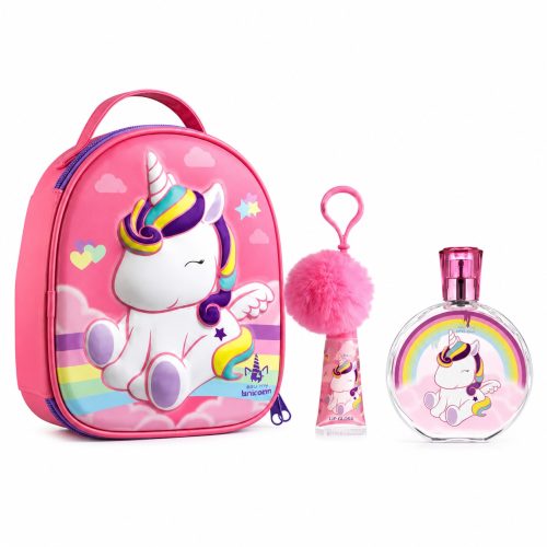 Disney Set Perfume + Brillo Labial Y Mochila