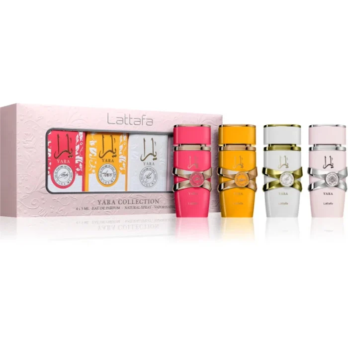 Lattafa Set Minis Yara Collection 4 x 5ml Eau de Parfum