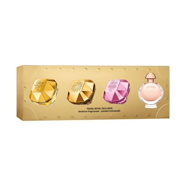 Paco Rabanne Set Minis Lady Million 5ml + Lady Million Fabulous 5ml + Lady Million Empire 5ml + Olympea 5ml