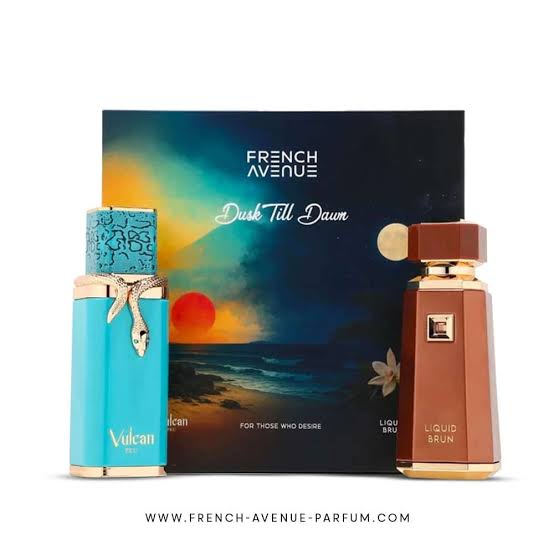 French Avenue Set Liquid Brun 80ml + Vulcan Feu 100ml