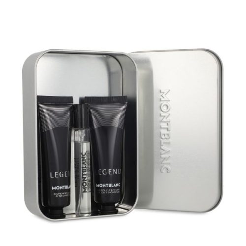 Montblanc Set Lata Perfume Eau de Tocador 7.5ml + Gel de Ducha 30ml + Crema para Despues de Afeitar 30ml